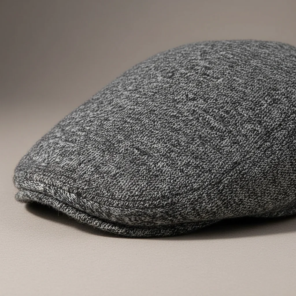 Casquette plate laine homme style hiver ajustable - Vue 4 - casquette plate
