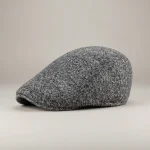 Casquette plate laine homme style hiver ajustable - Vue 6 - casquette plate