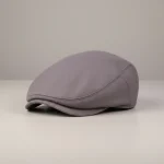 casquette plate lin et coton ajustable - Vue 6 - casquette plate