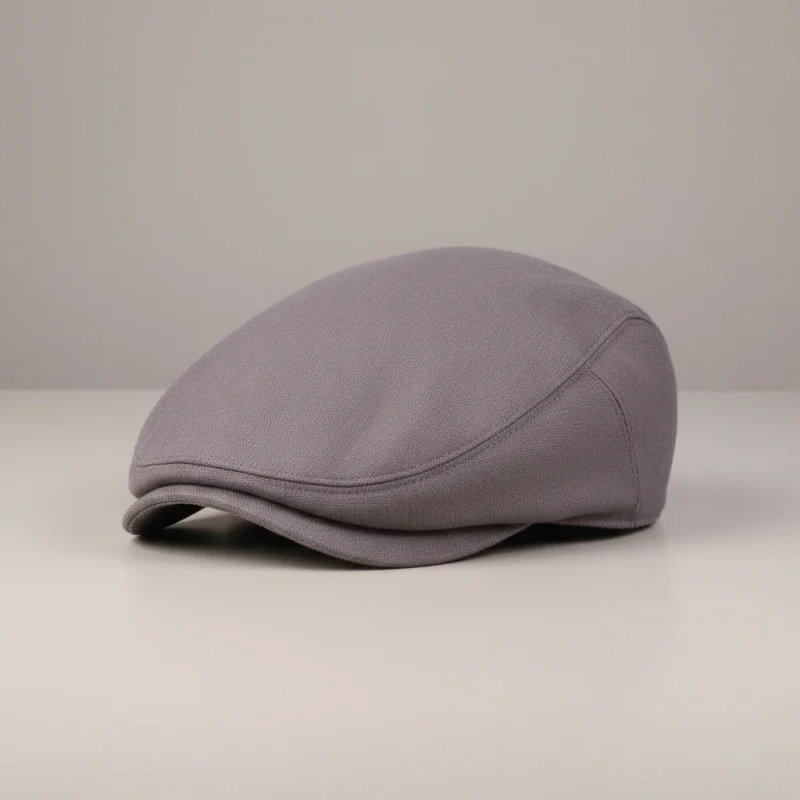 casquette plate lin et coton ajustable - Vue 6 - casquette plate