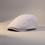 Casquette plate lin homme ajustable été - Vue 1 - casquette plate