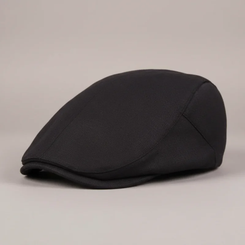Casquette plate lin homme style indémodable - Vue 1 - casquette plate