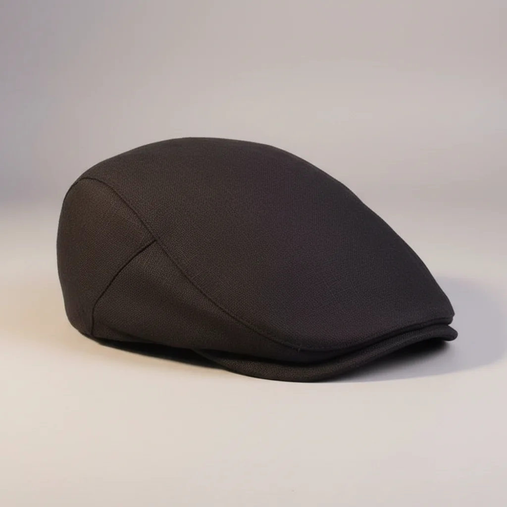 Casquette plate lin homme style indémodable - Vue 3 - casquette plate