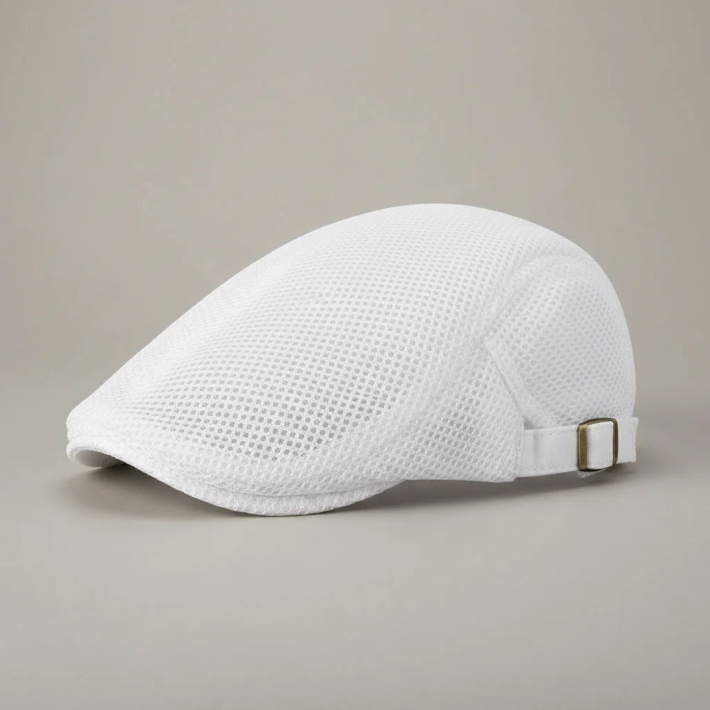 Casquette plate polyester été respirante - Vue 4 - casquette plate