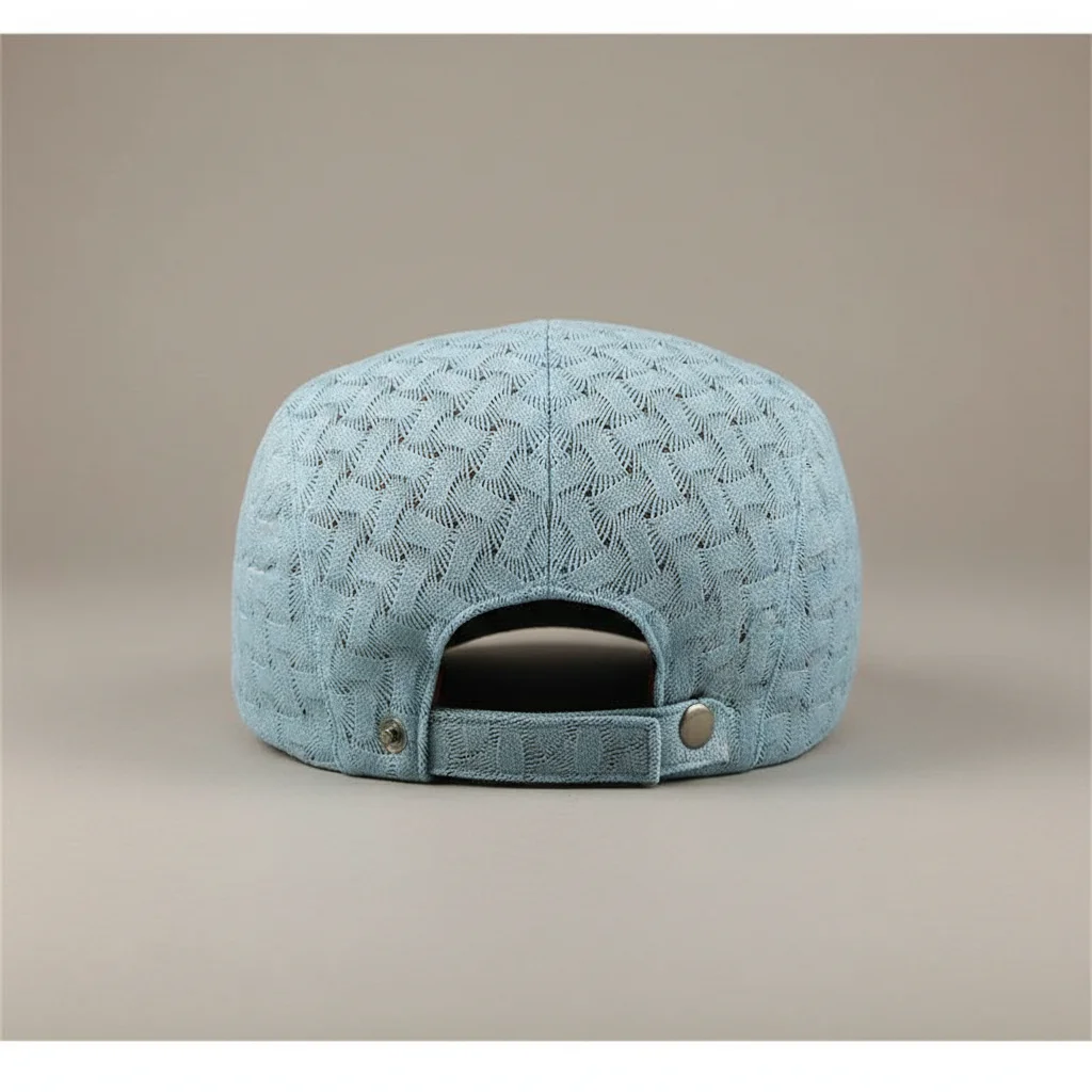 Casquette plate polyester femme ajustable - Vue 2 - casquette plate