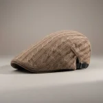 Casquette plate polyester homme ajustable - Vue 1 - casquette plate