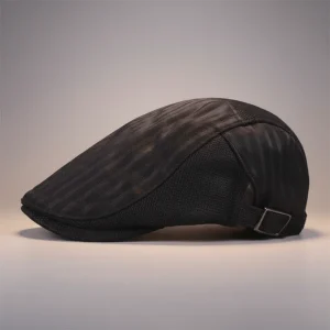 casquette plate polyester homme ajustable - Vue 2 - casquette plate
