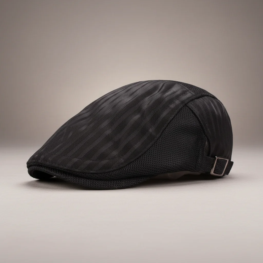 casquette plate polyester homme ajustable - Vue 5 - casquette plate
