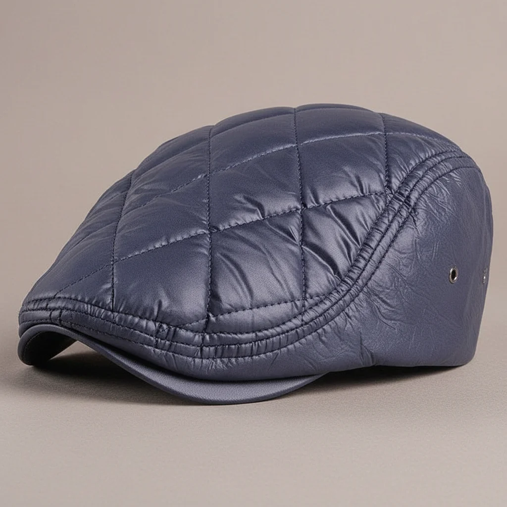 Casquette plate polyester homme ajustable confort - Vue 4 - casquette plate