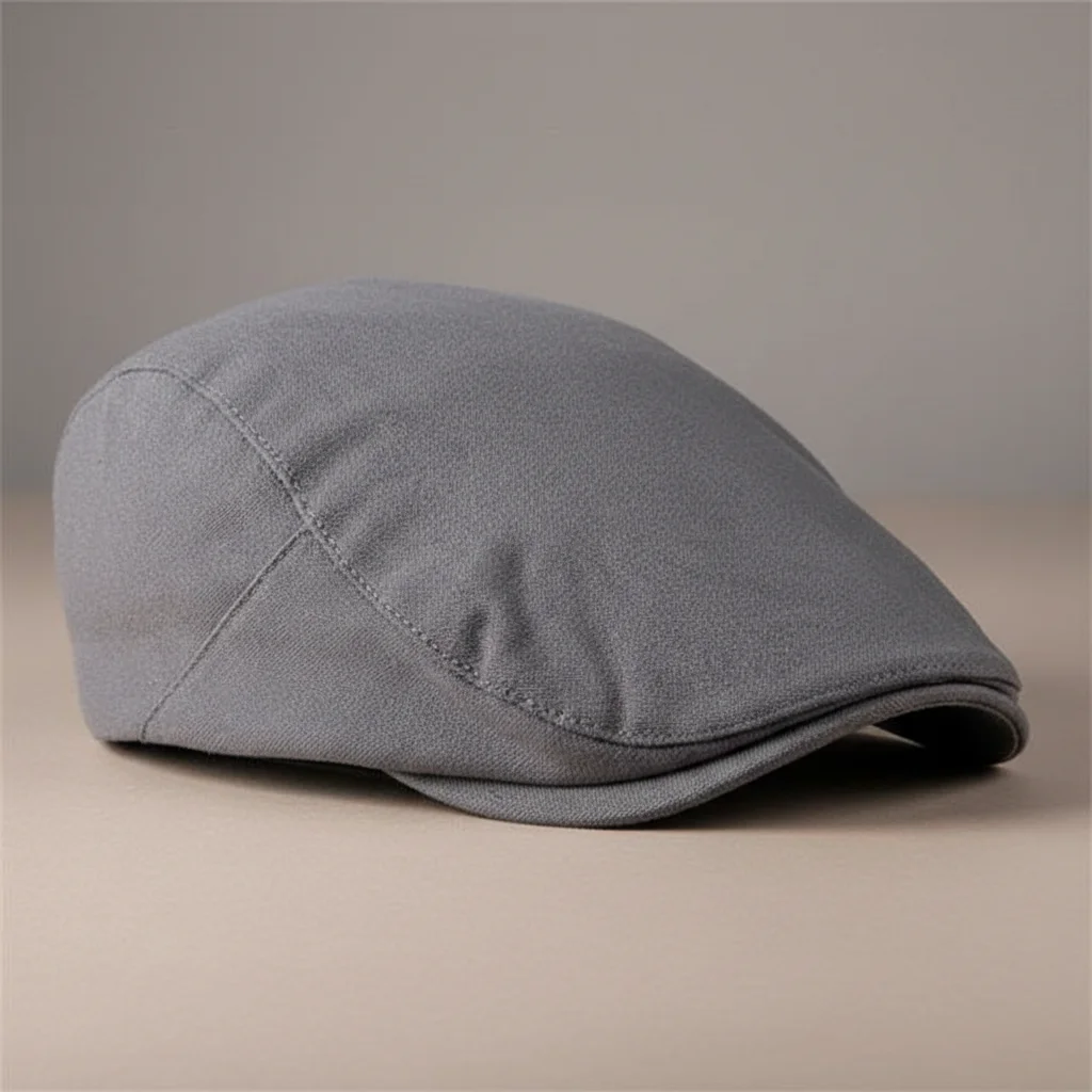Casquette plate polyester homme ajustable style moderne - Vue 4 - casquette plate