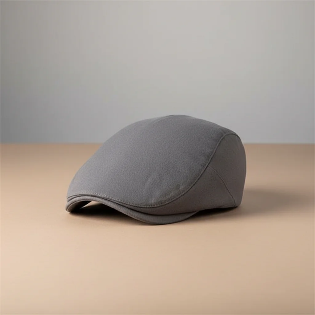 Casquette plate polyester homme ajustable style moderne - Vue 5 - casquette plate