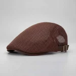Casquette plate polyester homme été aérée - Vue 1 - casquette plate