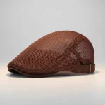 Casquette plate polyester homme été aérée - Vue 3 - casquette plate