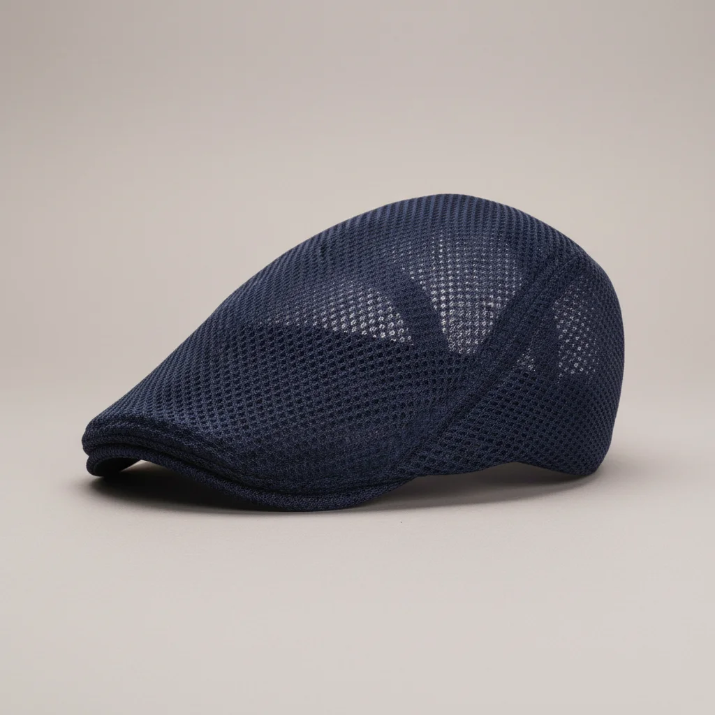 casquette plate polyester homme été ajustable - Vue 3 - casquette plate