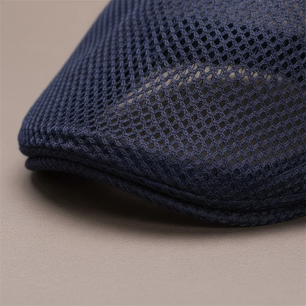 casquette plate polyester homme été ajustable - Vue 4 - casquette plate