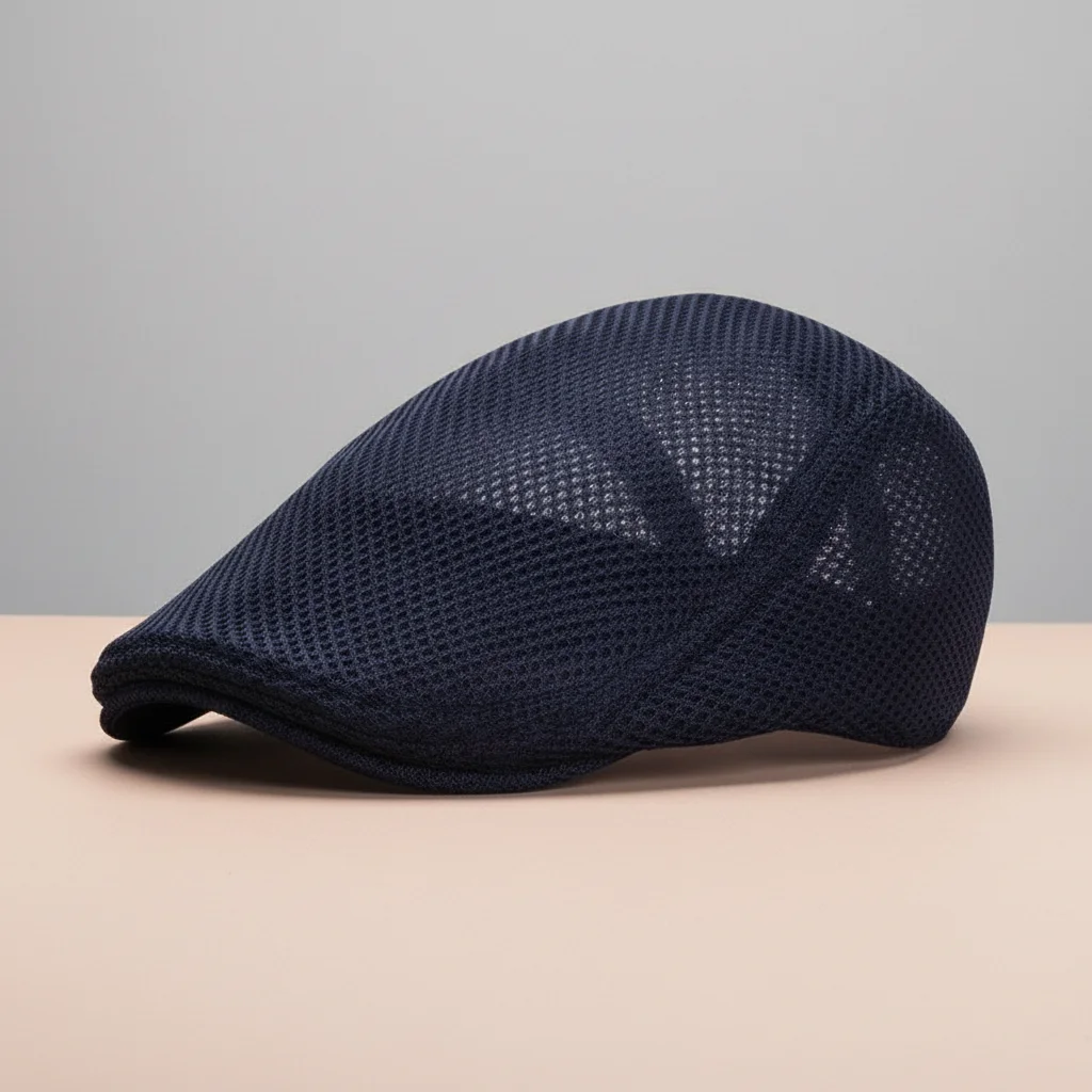 casquette plate polyester homme été ajustable - Vue 5 - casquette plate