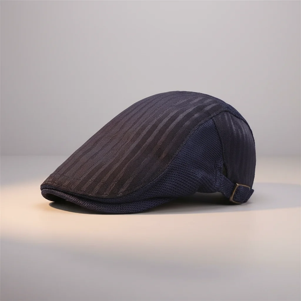 casquette plate polyester homme été ajustable - Vue 5 - casquette plate
