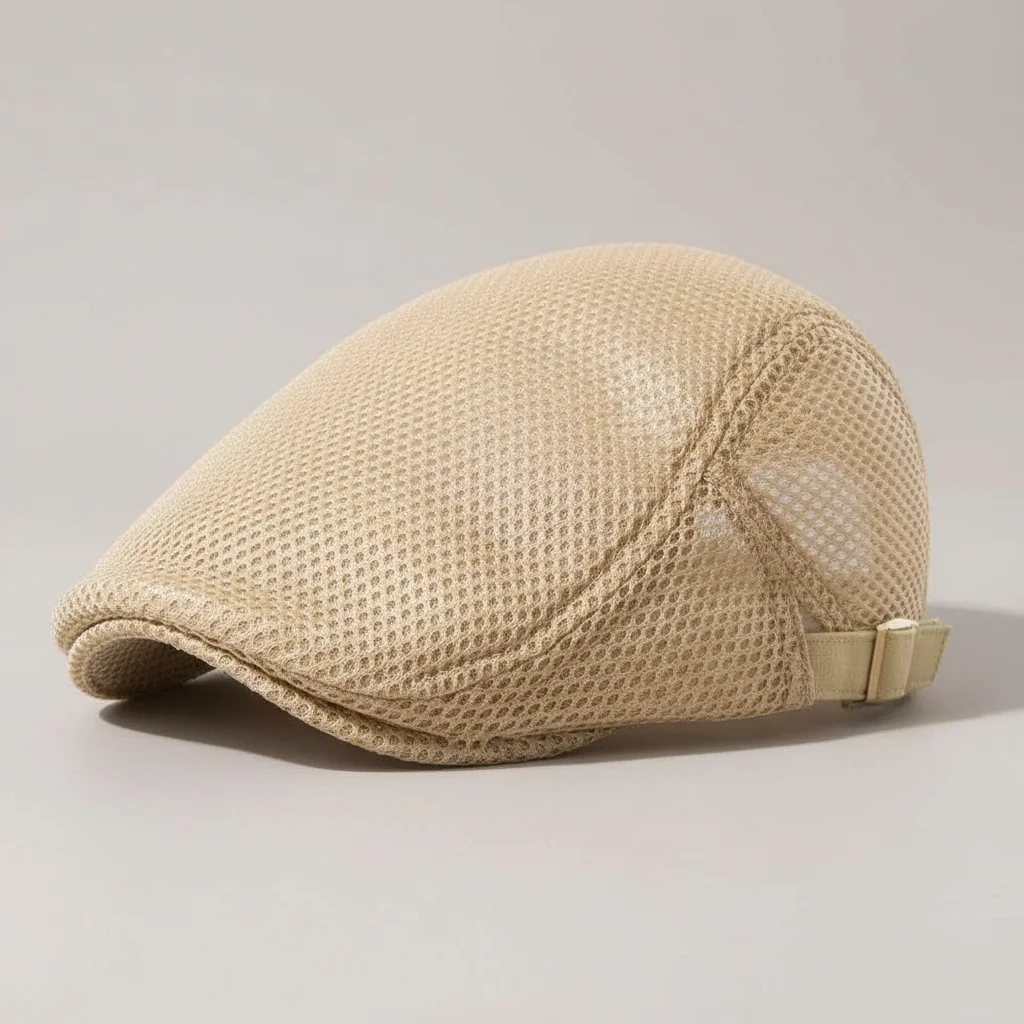 Casquette plate polyester homme été légère - Vue 4 - casquette plate