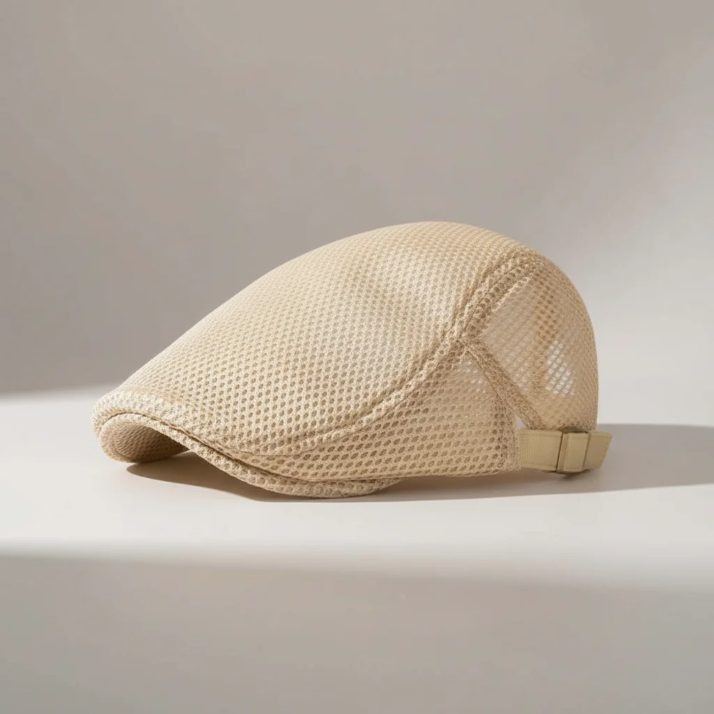 Casquette plate polyester homme été légère - Vue 5 - casquette plate