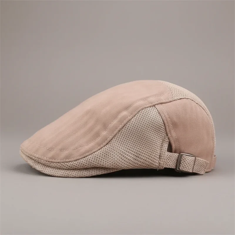Casquette plate polyester homme été respirant - Vue 2 - casquette plate