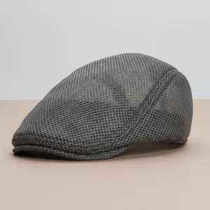 Casquette plate polyester homme été respirante - Vue 1 - casquette plate