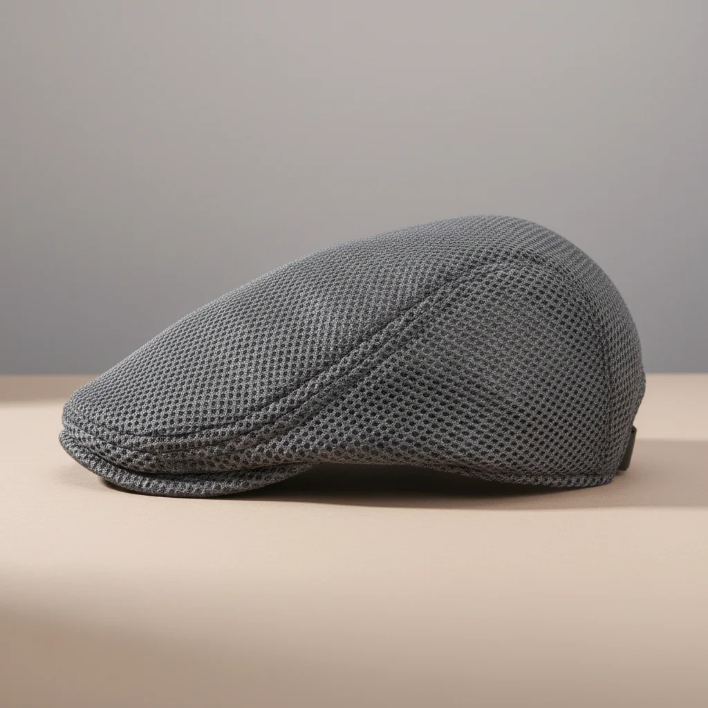 Casquette plate polyester homme été respirante - Vue 2 - casquette plate