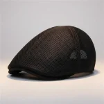 Casquette plate polyester homme maille aérée - Vue 1 - casquette plate