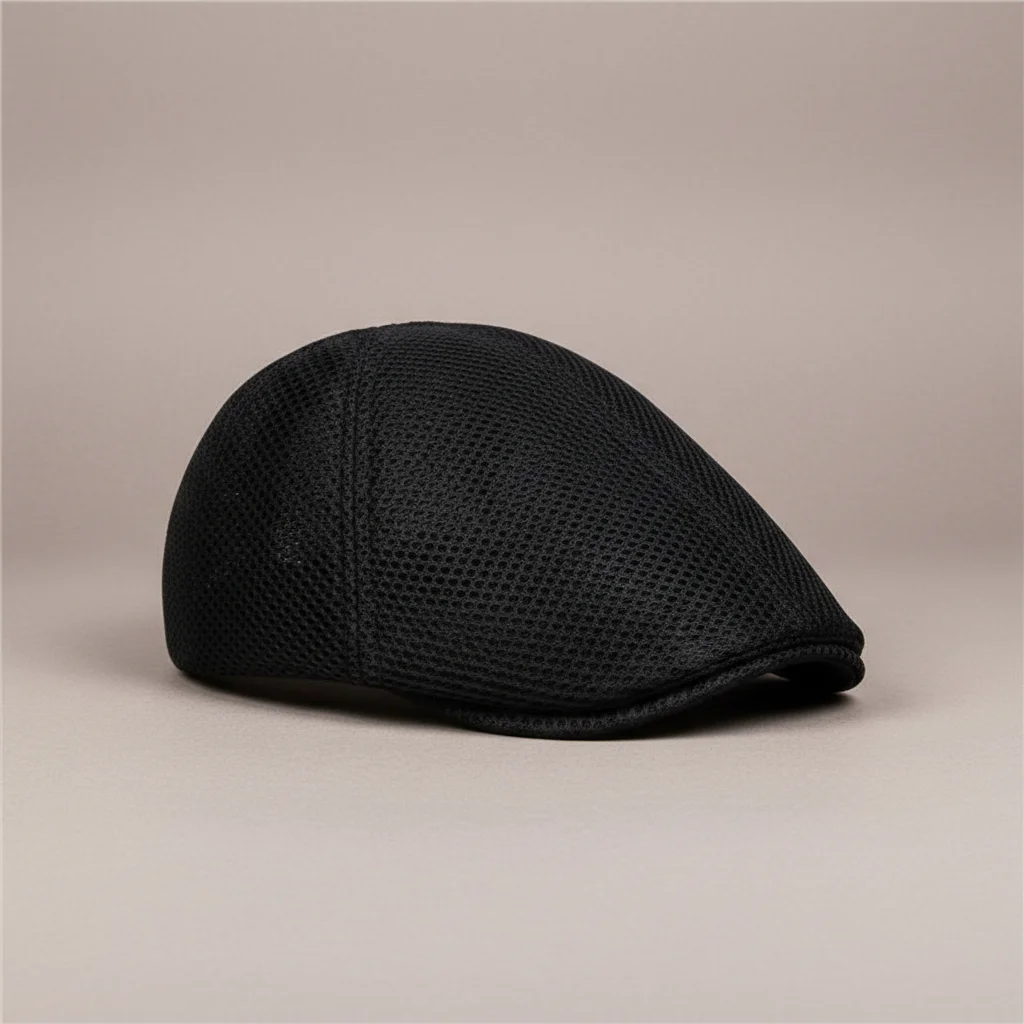 Casquette plate polyester homme maille aérée - Vue 5 - casquette plate