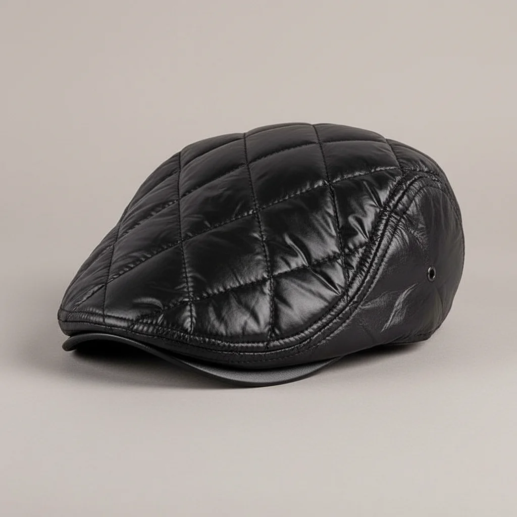 Casquette plate polyester homme style soigné - Vue 4 - casquette plate