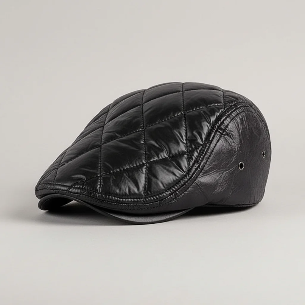 Casquette plate polyester homme style soigné - Vue 5 - casquette plate