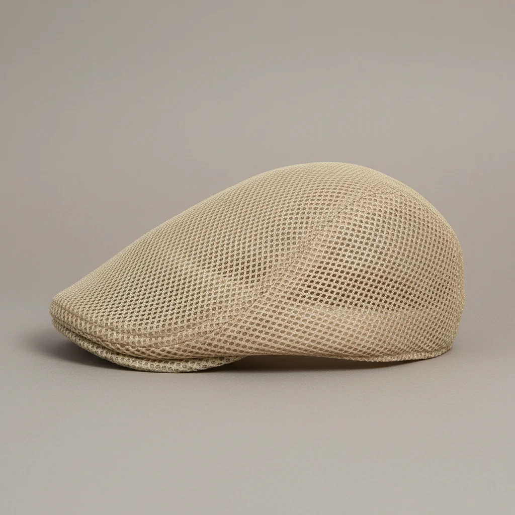 Casquette plate polyester maille aérée été - Vue 2 - casquette plate