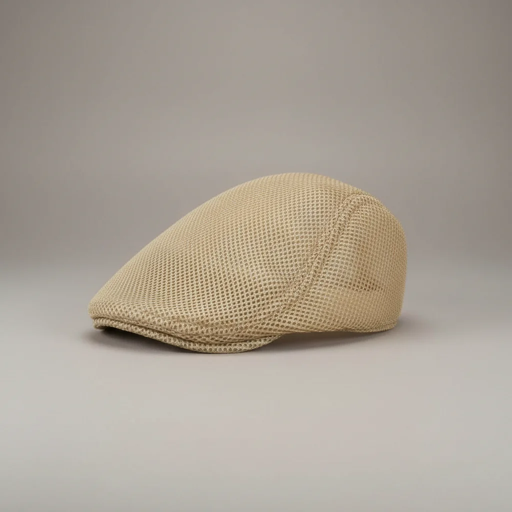 Casquette plate polyester maille aérée été - Vue 3 - casquette plate