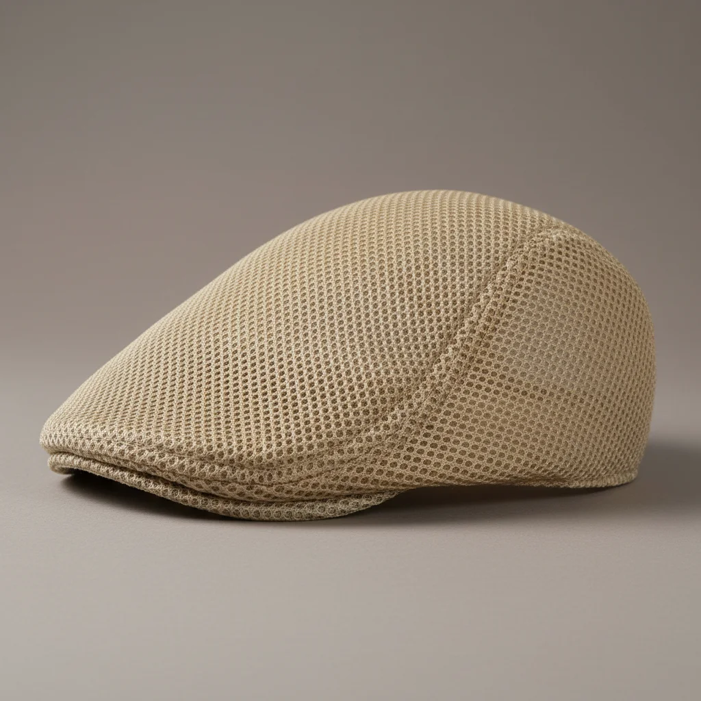 Casquette plate polyester maille aérée été - Vue 4 - casquette plate
