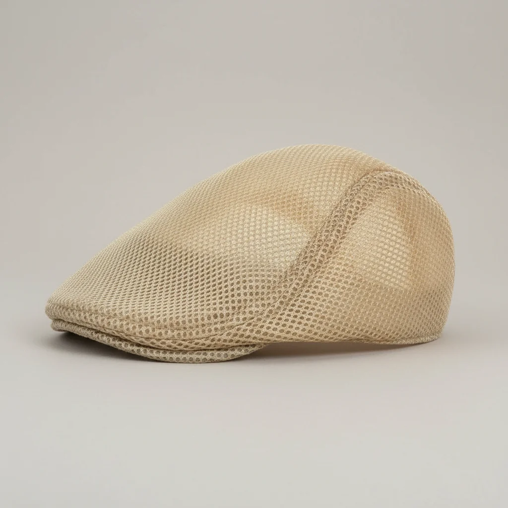 Casquette plate polyester maille aérée été - Vue 5 - casquette plate