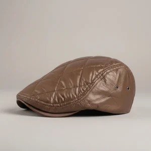 casquette plate polyester matelassé homme - Vue 2 - casquette plate