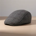 Casquette plate polyester motif chevrons - Vue 1 - casquette plate