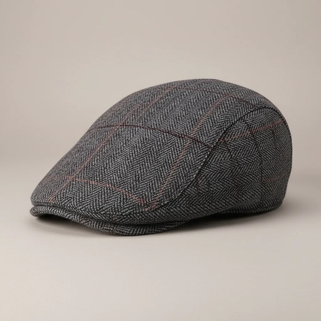Casquette plate polyester motif chevrons - Vue 5 - casquette plate
