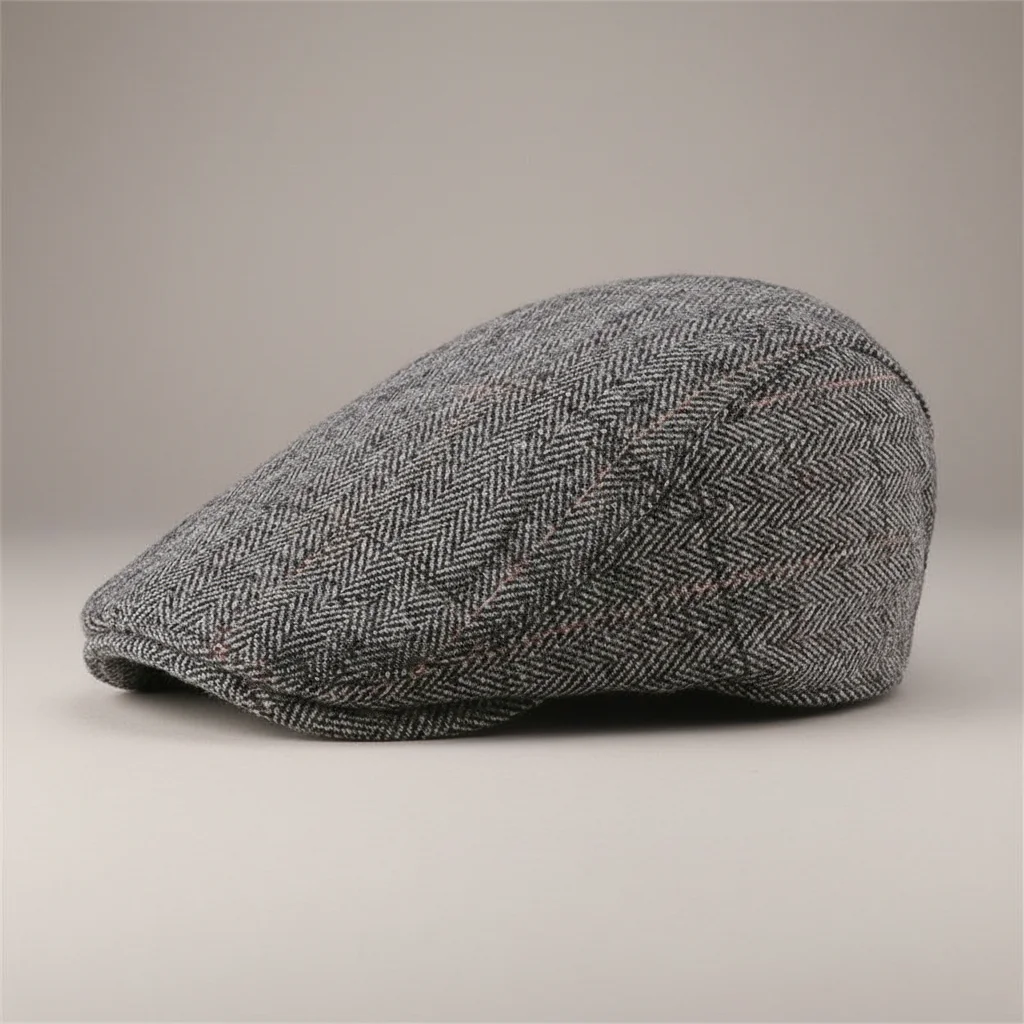 Casquette plate polyester motif chevrons - Vue 6 - casquette plate