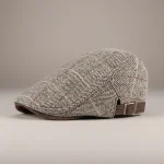 Casquette plate polyester motif chevrons ajustable - Vue 6 - casquette plate