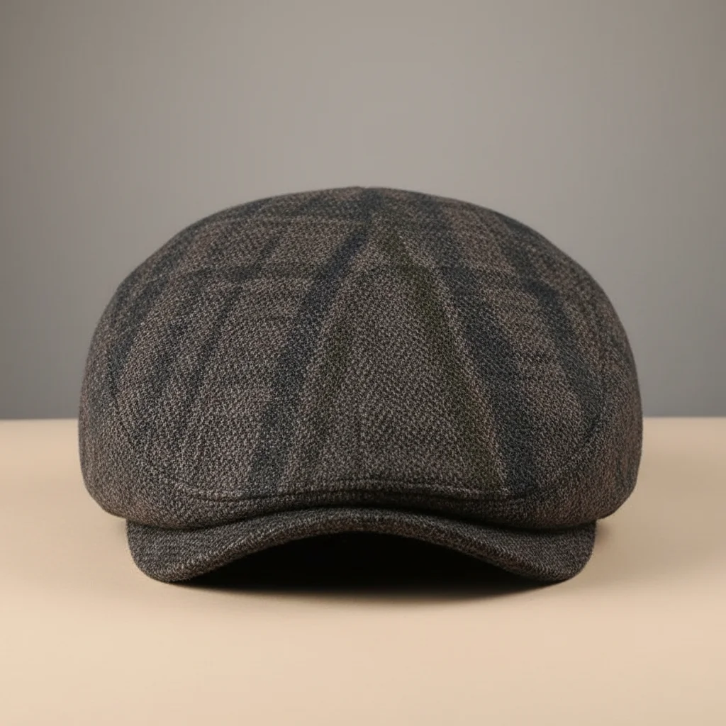 Casquette plate tweed ajustable confort - Vue 7 - casquette plate