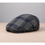 Casquette plate tweed homme ajustable confort - Vue 1 - casquette plate