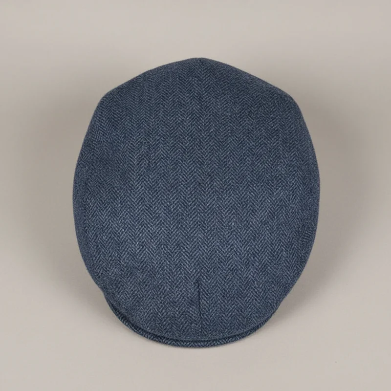Casquette plate tweed homme élégant - Vue 3 - casquette plate