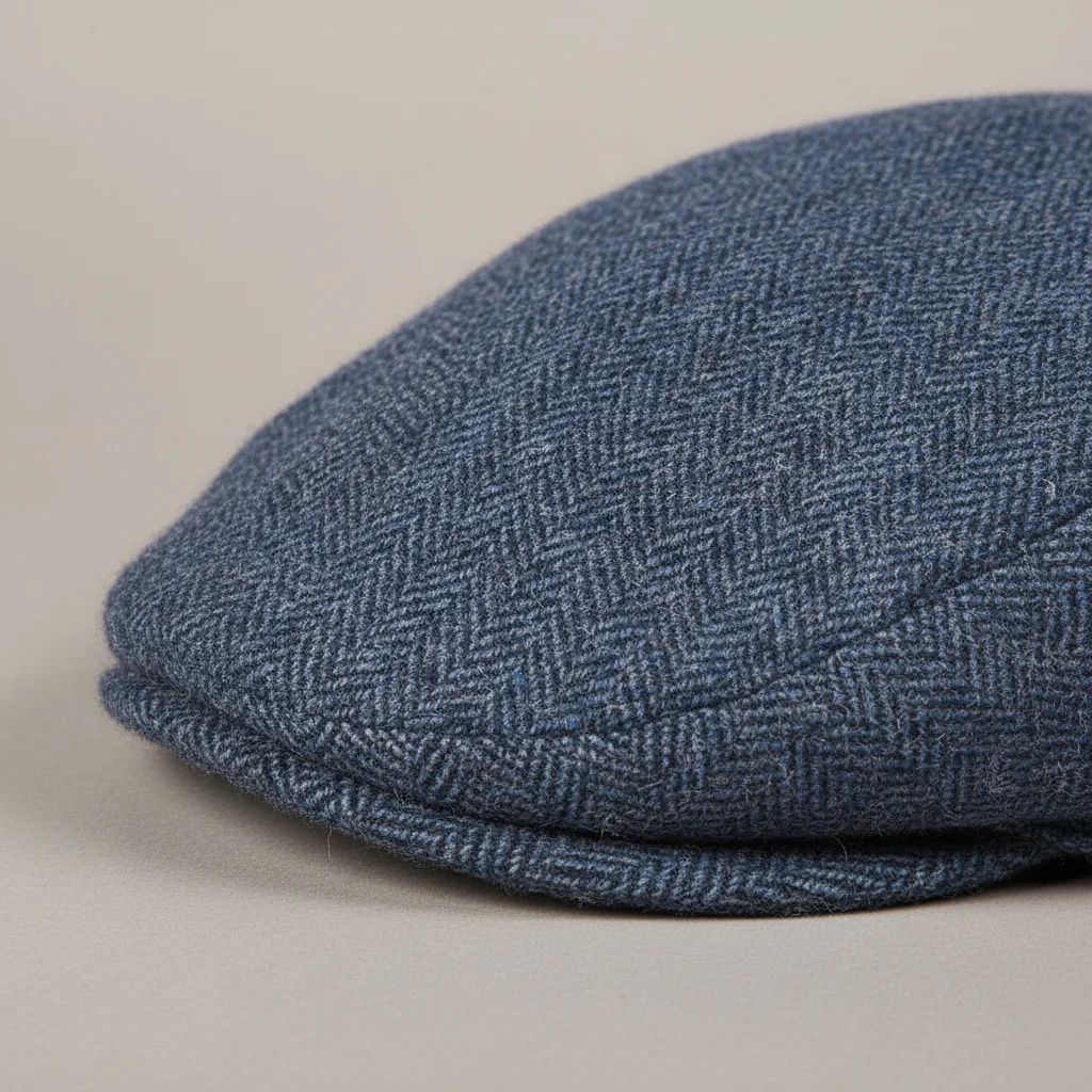 Casquette plate tweed homme élégant - Vue 4 - casquette plate
