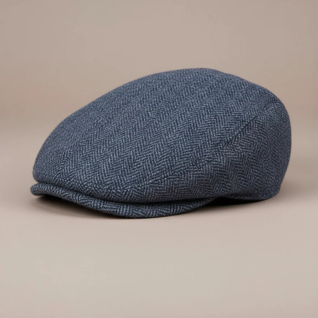 Casquette plate tweed homme élégant - Vue 5 - casquette plate