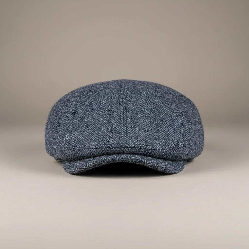 Casquette plate tweed homme élégant - Vue 8 - casquette plate