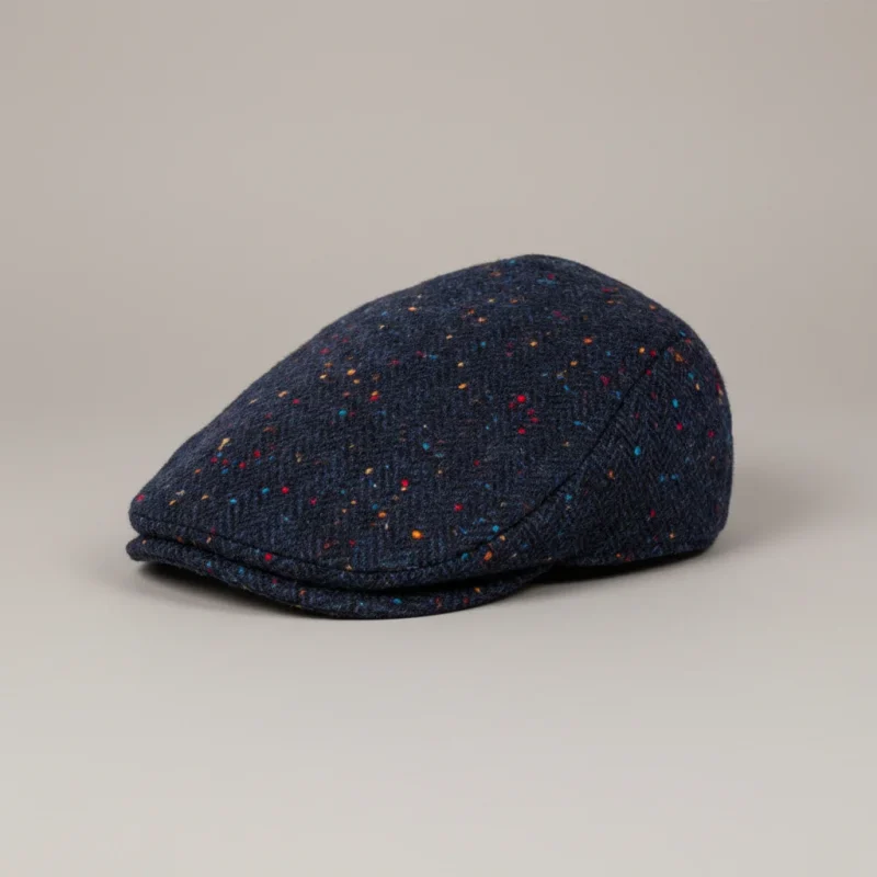 Casquette plate tweed homme loisirs - Vue 1 - casquette plate