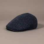 Casquette plate tweed homme loisirs - Vue 5 - casquette plate