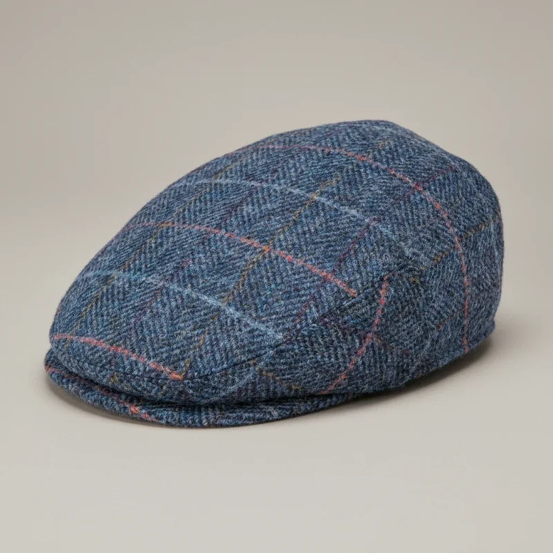 casquette plate tweed homme look soigné - Vue 1 - casquette plate
