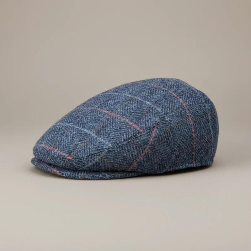 casquette plate tweed homme look soigné - Vue 2 - casquette plate