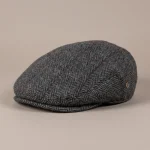Casquette plate tweed homme style business - Vue 1 - casquette plate